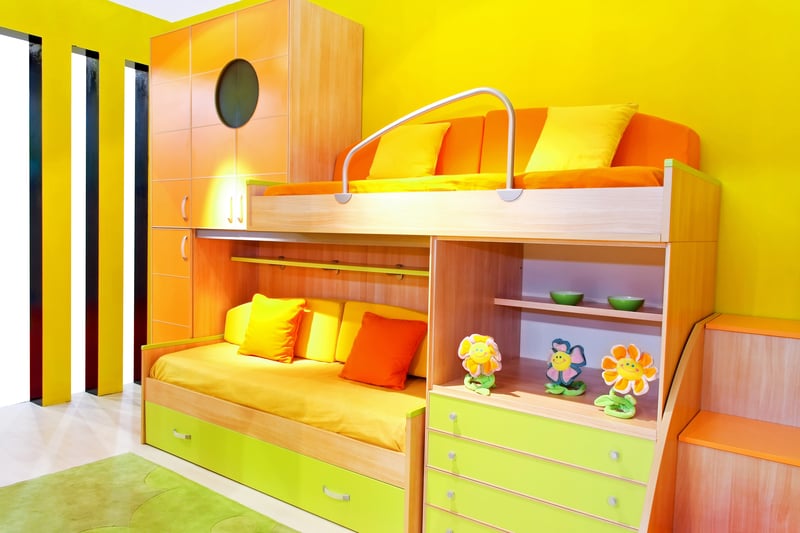 Colores de la habitación de los niños